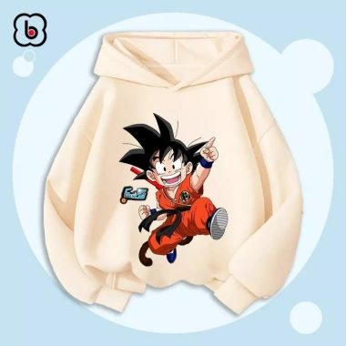 Áo hoodie bé trai BabyloveGO nỉ mũ in hình Dragon Ball 7 viên ngọc rồng Son Goku - Giá giảm 179k