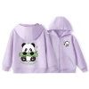 Áo Hoodie bé trai dây kéo thời trang, túi tiện, in hình gấu trúc - Giá chỉ 250.000₫ 6