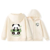 Áo Hoodie bé trai dây kéo thời trang, túi tiện, in hình gấu trúc - Giá chỉ 250.000₫ 10