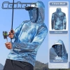 Áo hoodie câu cá ngoài trời có nắp che mặt, chống nắng, thoải mái - 151.200₫