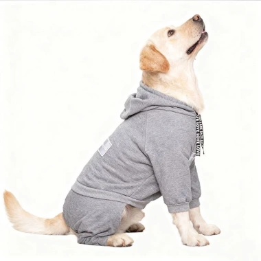 Áo hoodie chó lớn 4 chân thoáng khí, chống rụng lông, dễ mặc cho Golden, Border Collie, Labrador, Husky – Dạo phố thu đông, giá ưu đãi 449.092₫