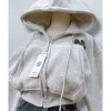 Áo Hoodie Croptop Nữ NO1 Form Rộng, Nỉ Dày Dặn, Streetwear Cá Tính - 175.500 VND 2