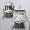 Áo Hoodie Croptop Nữ NO1 Form Rộng, Nỉ Dày Dặn, Streetwear Cá Tính - 175.500 VND 3