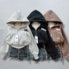 Áo Hoodie Croptop Nữ NO1 Form Rộng, Nỉ Dày Dặn, Streetwear Cá Tính - 175.500 VND 4