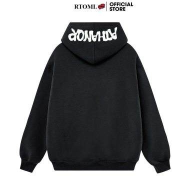 Áo Hoodie Form Rộng Tay Bồng, Nỉ Bông Cotton Premium - Blue Star, Giá 99.000đ - RTOML 2 Áo Hoodie Form Rộng Tay Bồng, Nỉ Bông Cotton Premium - Blue Star, Giá 99.000đ - RTOML 2