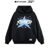 Áo Hoodie Form Rộng Tay Bồng, Nỉ Bông Cotton Premium - Blue Star, Giá 99.000đ - RTOML 7