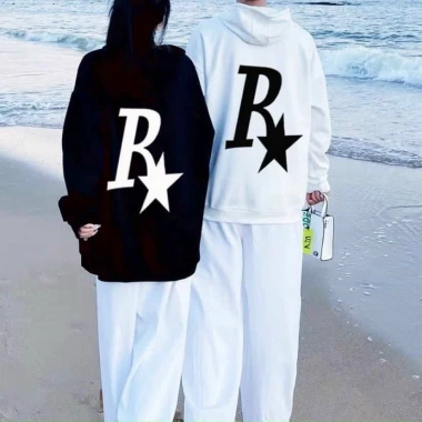 Áo hoodie in chữ R ngôi sao nỉ bông siêu mềm mịn, ấm unisex, cặp đôi mùa đông đi chơi du lịch, phong cách trẻ trung điểm nhấn 4 Áo hoodie in chữ R ngôi sao nỉ bông siêu mềm mịn, ấm unisex, cặp đôi mùa đông đi chơi du lịch, phong cách trẻ trung điểm nhấn 4