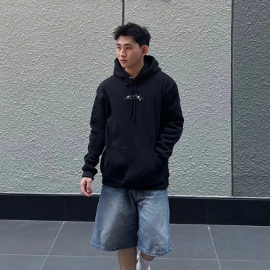 Áo hoodie in núi tuyết Hàn Quốc cotton nam nữ form rộng thu đông - RTOML 99k