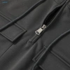 Áo hoodie nam dáng rộng, túi nửa dây kéo, thời trang thu đông - giảm 16% 5