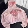 Áo Hoodie Nam Nữ Boxy Chất Nỉ Dày, Nút Bấm Cổ, Thêu Dập Số Nổi Bật - Giá 198.850 VND 4