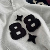 Áo Hoodie Nam Nữ Boxy Chất Nỉ Dày, Nút Bấm Cổ, Thêu Dập Số Nổi Bật - Giá 198.850 VND 8