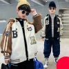 Áo hoodie nam WUKONG áo khoác nỉ bông thu đông cho bé trai 6-14 tuổi size 18-52kg giá 85k 6