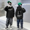 Áo hoodie nam WUKONG áo khoác nỉ bông thu đông cho bé trai 6-14 tuổi size 18-52kg giá 85k 10