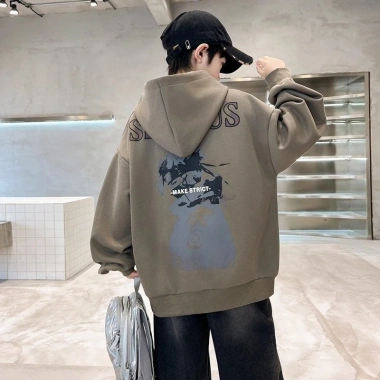 Áo hoodie nam WUKONG áo khoác nỉ bông thu đông cho bé trai 6-14 tuổi size 18-52kg giá 85k 17