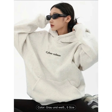 Áo Hoodie Nỉ Bông In Chữ Form Rộng Unisex Thu Đông - Local Brand RTOML Giá 99k 8
