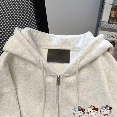 Áo Hoodie Nỉ Mèo Kitty Unisex Form Rộng – Thời Trang Thu Đông Nam Nữ, Nỉ Mềm Mịn Ấm Áp, Giá Ưu Đãi 185k 7 Áo Hoodie Nỉ Mèo Kitty Unisex Form Rộng – Thời Trang Thu Đông Nam Nữ, Nỉ Mềm Mịn Ấm Áp, Giá Ưu Đãi 185k 7