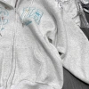 Áo Hoodie Nữ Form Rộng Nỉ Dày Dặn Mềm Mịn Thêu Chữ Xinh Phong Cách Học Và Đi Chơi 4
