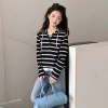 Áo Hoodie nữ LeTong sọc hai mảnh phong cách xuân thu, giảm 20% - Giá 492.966₫ 10