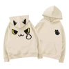 Áo Hoodie Nữ Xám Nhạt Tai Mèo và Hình Mèo Cartoon Dễ Thương - Trendy RTOML 7