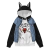 Áo hoodie Stranger Things S5 Eddie Munson dài tay, thiết kế anime, giá giảm 450k (580k) 5