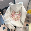 Áo Hoodie Unisex Hoa Hồng - Thiết Kế Bông Hoa Độc Đáo, Ấm Mềm, Giá 99.000₫