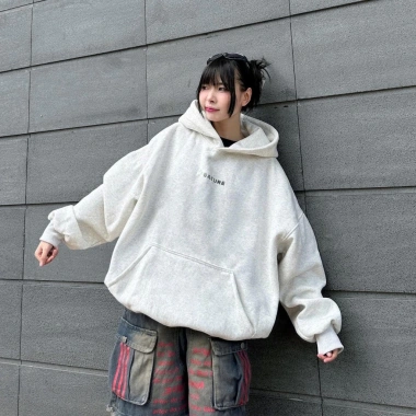 Áo Hoodie Unisex Silver Coated Boxy Châu Âu Dáng Rộng Nam Nữ - RTOML Giá 99k