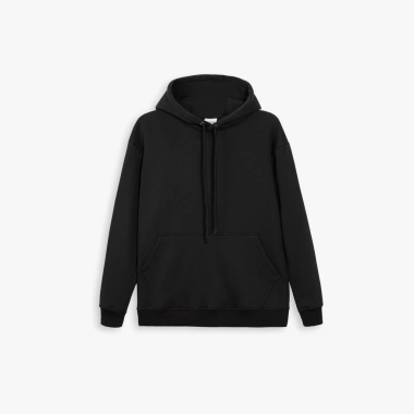 Áo hoodie unisex ulzzang trơn LADOS 9.064 - Nỉ cotton dày dặn, ấm áp, 259k 2
