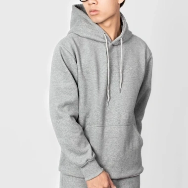 Áo hoodie unisex ulzzang trơn LADOS 9.064 - Nỉ cotton dày dặn, ấm áp, 259k 7