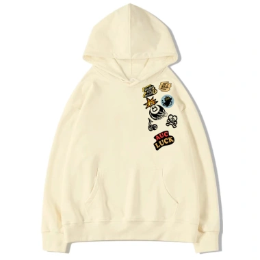 Áo Hoodie Unisex Xám Mềm Mại 350GSM In Nhiều Thiết Kế Streetwear Giá 99k Giảm Đến 121k 7