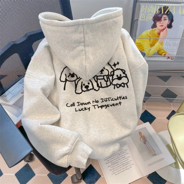 Áo Hoodie Unisex Xám Mềm Mại In Chú Chó Cute & Chữ Anh - Streetwear Local Brand RTOML 99.000₫ 3 Áo Hoodie Unisex Xám Mềm Mại In Chú Chó Cute & Chữ Anh - Streetwear Local Brand RTOML 99.000₫ 3