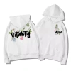 Áo Hoodie Unisex Xám Mềm Mại In Chữ VITALITY Hoa Văn Phong Cách Streetwear - 99k 5