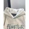 Áo Hoodie Unisex Xám Mềm Mại In Hình Bướm Trendy Thời Trang Streetwear - 99k 3