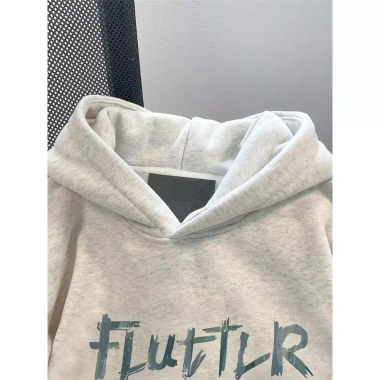 Áo Hoodie Unisex Xám Mềm Mại In Hình Bướm Trendy Thời Trang Streetwear - 99k 3 Áo Hoodie Unisex Xám Mềm Mại In Hình Bướm Trendy Thời Trang Streetwear - 99k 3