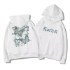 Áo Hoodie Unisex Xám Mềm Mại In Hình Bướm Trendy Thời Trang Streetwear - 99k 5