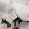 Áo Hoodie Unisex Xám Mềm Mại In Hình Thức Ăn Fast Food Cute 350GSM Vải Cao Cấp Oversize: Giá 99k 8