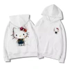 Áo Hoodie Unisex Xám Mềm Mại In Mèo Hoạt Hình Streetwear Trendy RTOML Giá 99.000₫ 5