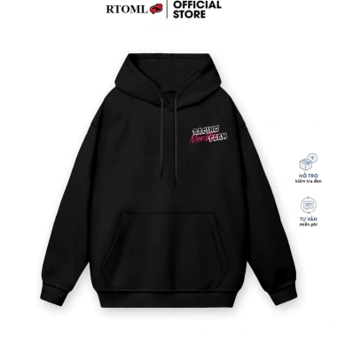 Áo hoodie xe đua rộng mùa thu đông nỉ bông RTOML - Giá 99k ấm áp thời trang