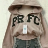 Áo Hoodie Zip Croptop Nỉ dày thêu chữ, túi trong, mũ to - Đi chơi 180.000 VND 6