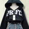 Áo Hoodie Zip Croptop Nỉ dày thêu chữ, túi trong, mũ to - Đi chơi 180.000 VND 7