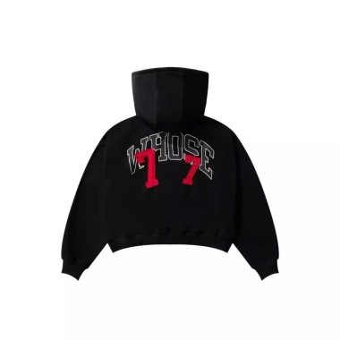 Áo hoodie zip nam nữ họa tiết 77 cá tính - phù hợp đi học, đi chơi, cafe 189.150₫