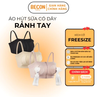 Áo hút sữa rảnh tay có dây Freesize Fatz Baby - ôm chặt, hỗ trợ mẹ tiện lợi 65.000đ