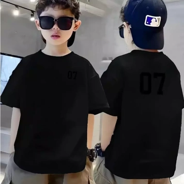 Áo in hình Unisex 3/4-13/14 tuổi COD2.025, cổ thuyền ngắn tay, cotton cao cấp, giảm giá 20%