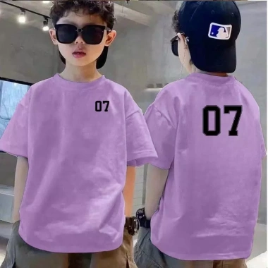 Áo in hình Unisex 3/4-13/14 tuổi COD2.025, cổ thuyền ngắn tay, cotton cao cấp, giảm giá 20%