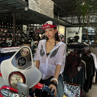 Áo Jersey Lưới Khóa Kéo NEWSEVEN Form Rộng Unisex - Thoáng Mát, Giá 250k