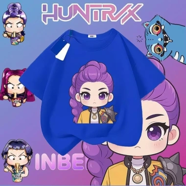 Áo K-Pop tròn cổ dễ phối cho gái bé - phong cách mùa hè, chất lượng cao, chỉ 143.332₫ (giảm từ 180.598₫) 3
