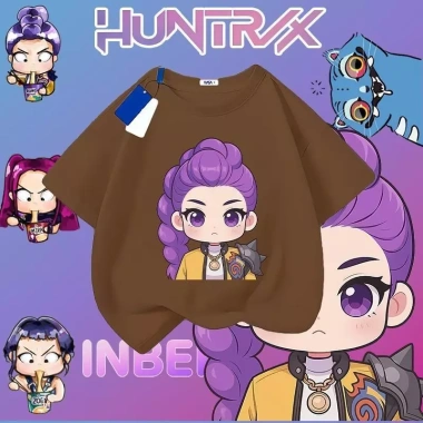 Áo K-Pop tròn cổ dễ phối cho gái bé - phong cách mùa hè, chất lượng cao, chỉ 143.332₫ (giảm từ 180.598₫) 4