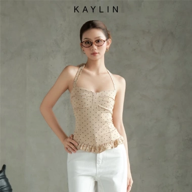 Áo KAYLIN chấm bi ren lụa mango mềm mại, BST Thu 2.025, giảm còn 386.000₫ 3 Áo KAYLIN chấm bi ren lụa mango mềm mại, BST Thu 2.025, giảm còn 386.000₫ 3