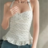 Áo KAYLIN chấm bi ren lụa mango mềm mại, BST Thu 2.025, giảm còn 386.000₫ 9