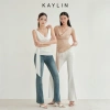 Áo Kaylin cổ đổ, phối bra ren, thun dẻo vân mây – BST Thu Đông 2.025, chỉ 398.000₫ 2