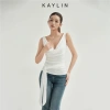 Áo Kaylin cổ đổ, phối bra ren, thun dẻo vân mây – BST Thu Đông 2.025, chỉ 398.000₫ 5